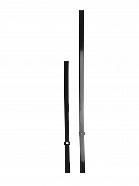 Стрелки для часов 9071BK 300/200 мм., металл, черный